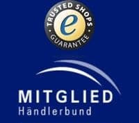 Trusted Shops Guarantee und Mitglied im Händlerbund